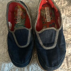 Skechers Blue Athletic Slip-On Shoes for Active Comfort